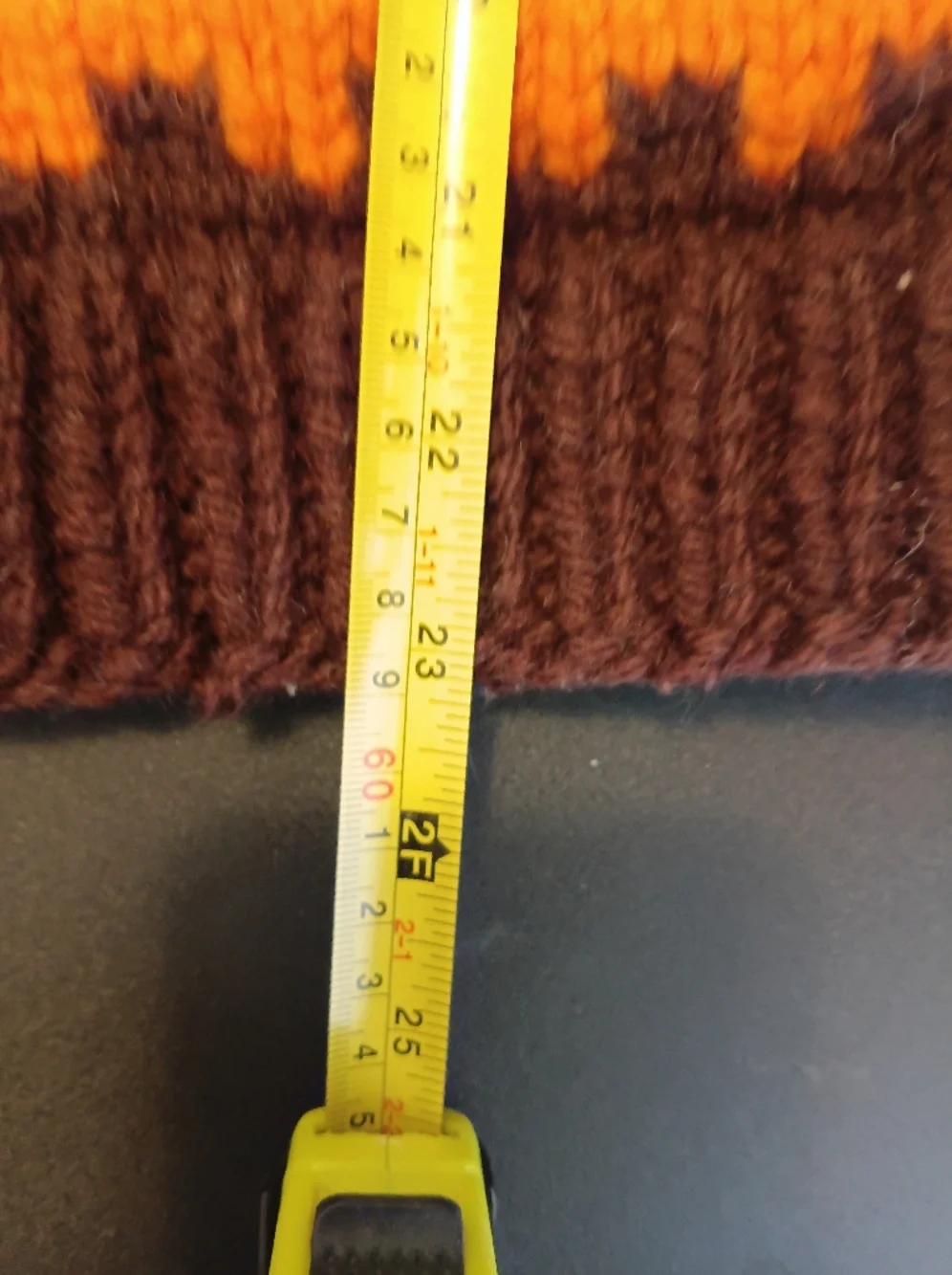 Vintage 50's 60's Handmade Cowichan Style Curling Sweater Small Boho Cottagecore - Picture 6 of 17